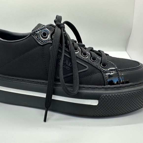 Prada Macro Re Nylon Sneakers - Picture 1 of 5